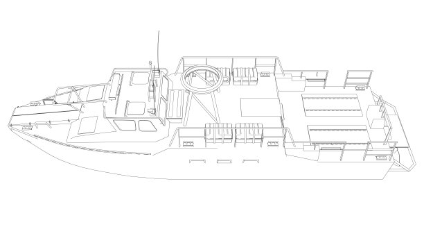 军舰图标轮廓。军舰和海军舰艇。孤立的矢量图像。军舰轮廓矢量。军用车辆模板载体隔离在白色。图片下载