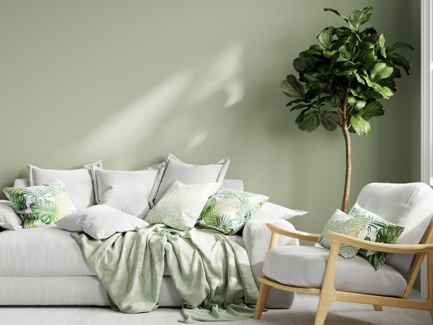 室内背景，空白墙模型，3d渲染图片下载