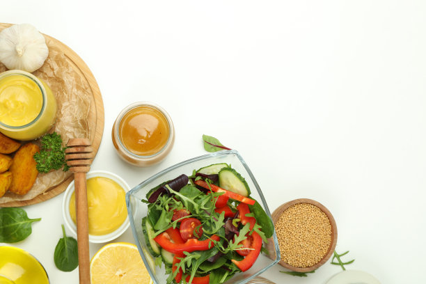 概念美食配酱，空间文字图片下载