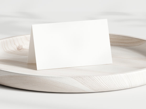地方卡样机，婚礼文具样机，白卡样机，最小的卡样机，3d渲染图片下载