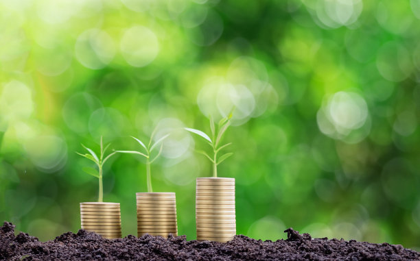 硬币堆在其他硬币上面，埋在地下图片下载