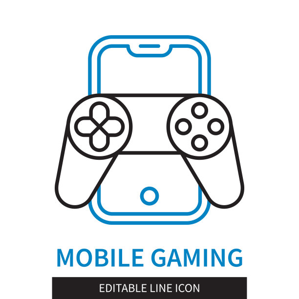 手机游戏可编辑的线路图标图片下载