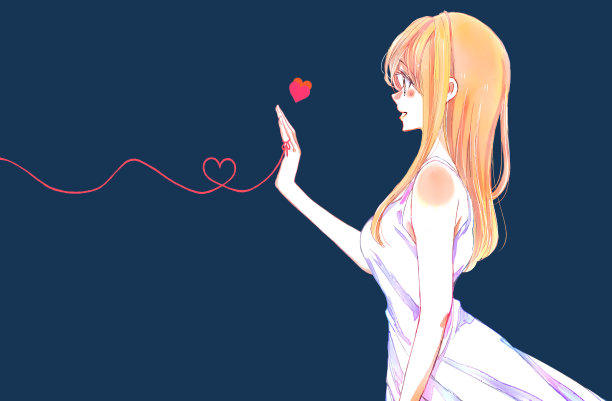 那个系命运红线的女人图片下载