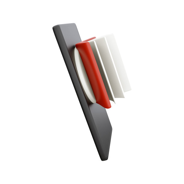 以渐变白色背景为学习理念的在线教育。在线教育，电话簿。3D渲染教育图书图标。图片下载