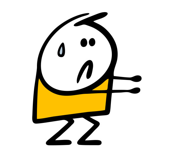 Stickman做体育锻炼，深蹲困难。矢量插图在健身房锻炼。图片下载