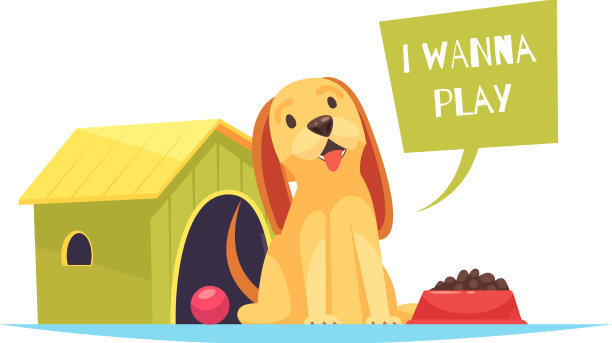 小狗想玩作曲图片下载