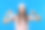 被闹钟叫醒，昏昏欲睡的女人手里拿着闹钟。蓝色背景。早上7点。懒惰的女士没有得到足够的睡眠，打发时间的概念。图片下载