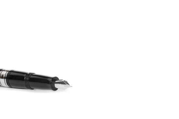 钢笔孤立在白色的背景上图片下载