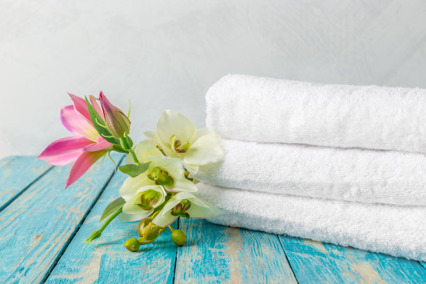 兰花毛巾图片下载