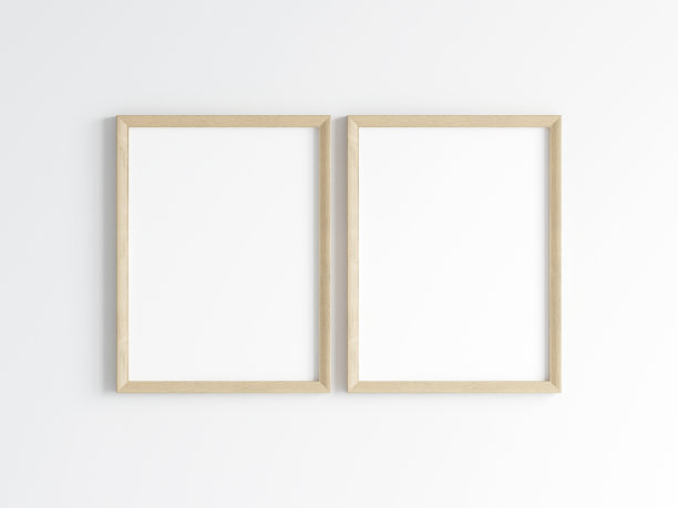 极简框架模型，海报模型，打印模型，艺术模型，3d渲染图片下载