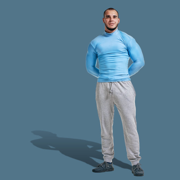 帅气的健身教练图片下载