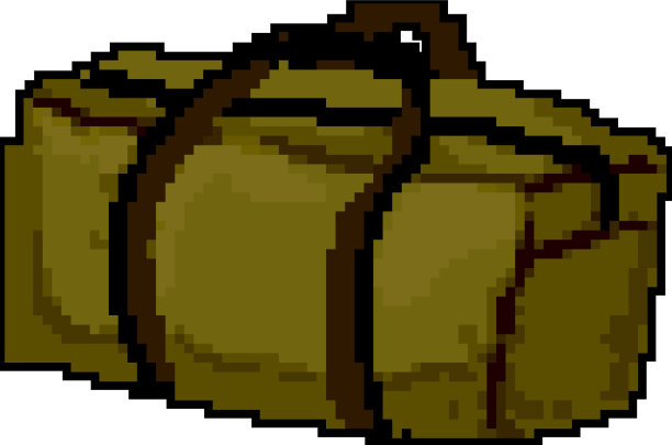 帐篷包野营游戏像素美术图片下载