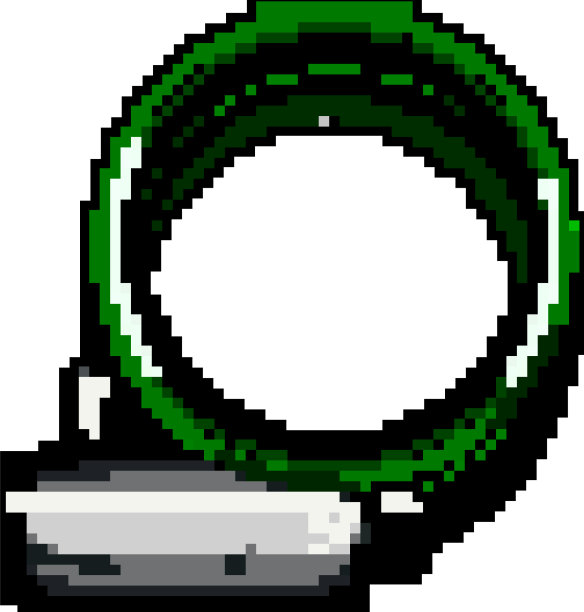 自行车锁游戏像素化美术图片下载