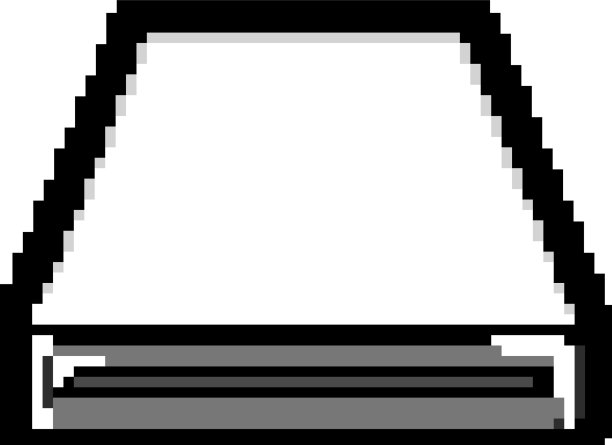 设备紧凑的照片打印机游戏像素艺术图片下载