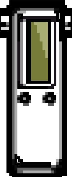 音乐听筒游戏像素化美术图片下载