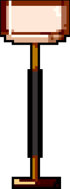 装饰落地灯游戏像素美术图片下载