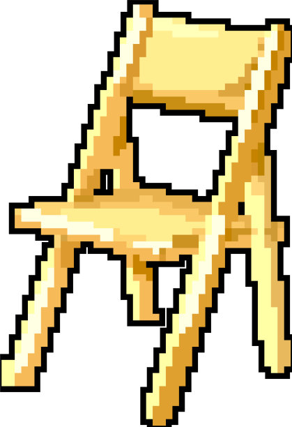 家具折叠椅游戏像素美术图片下载