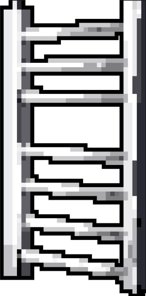 现代毛巾浴室游戏像素艺术图片下载