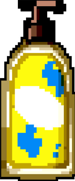 白色洗剂游戏像素美术图片下载