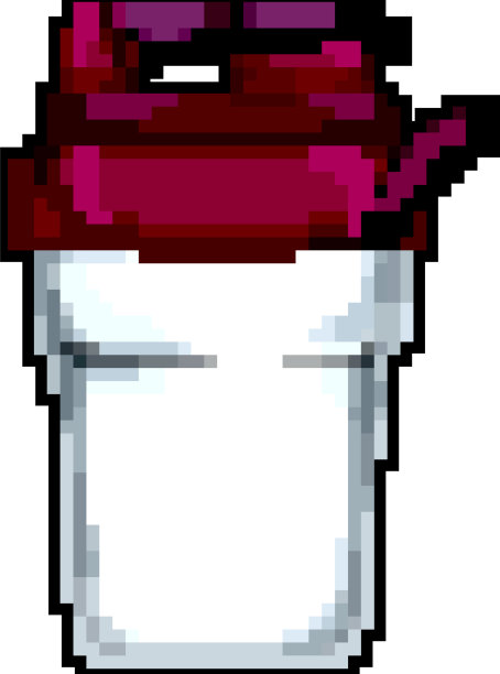 健身蛋白奶昔游戏像素美术图片下载