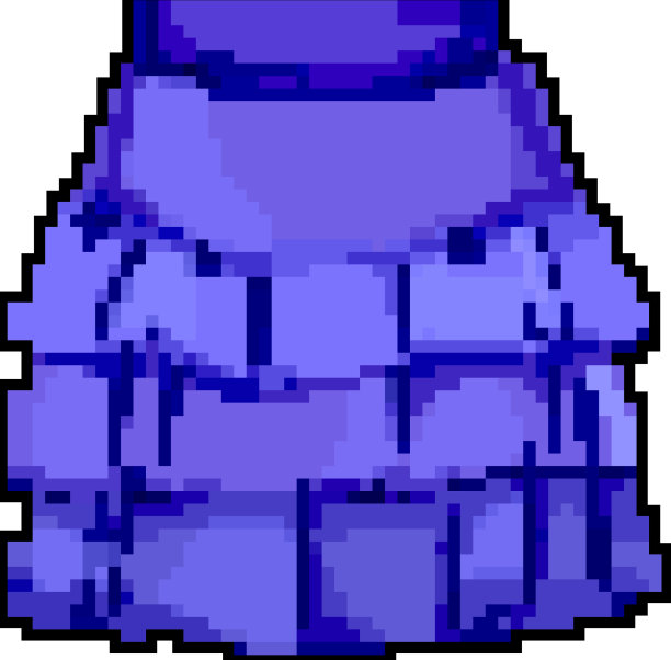 裙子宝宝游戏像素化美术图片下载