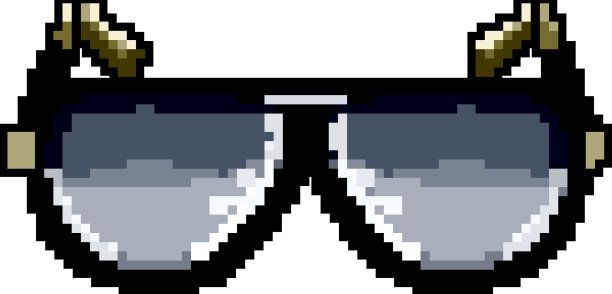 美女太阳镜女人游戏像素艺术图片下载