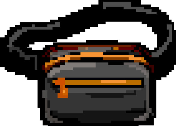 拉链腰包游戏像素化美术图片下载