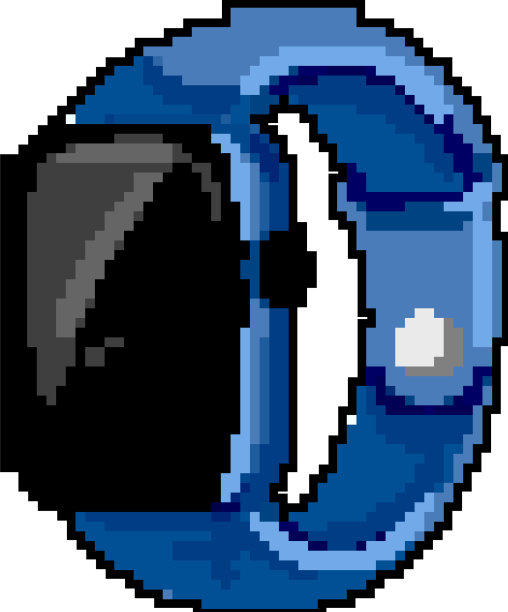 智能手表追踪器游戏像素美术图片下载