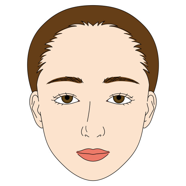 女人脸，双眼皮，杏仁眼，三帕库图片下载