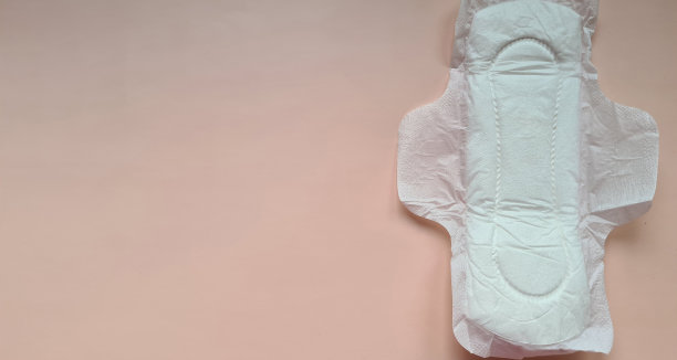 粉色背景卫生巾卫生巾图片下载