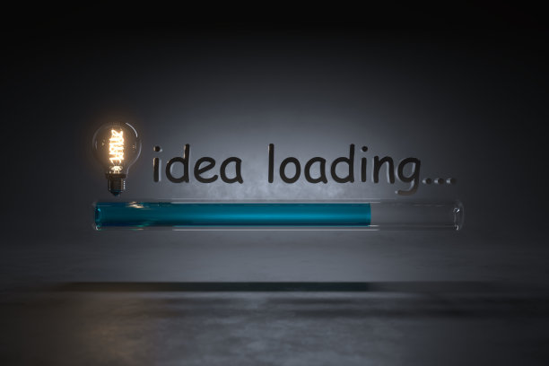 创意加载概念适用于商业演示进度条加载成功，创意加载概念图片下载