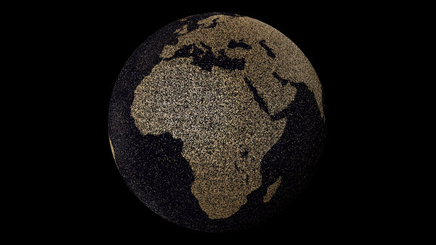 闪闪发光的地球图片下载