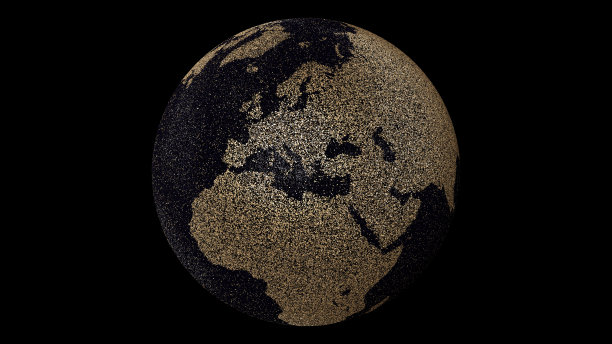 闪闪发光的地球图片下载