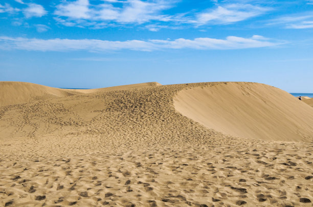 沙漠中的沙丘，照片图片数码图像，在马斯帕洛马斯，大卡纳图片下载