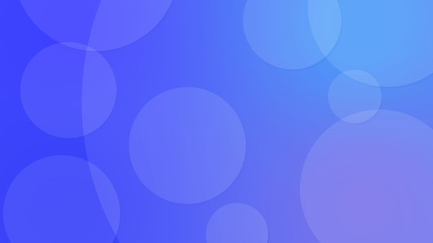 简单的进出移动圆形公司bg。抽象的业务动画演示，事件，和生日聚会情人节的背景。无尽的纯过渡插图。图片下载