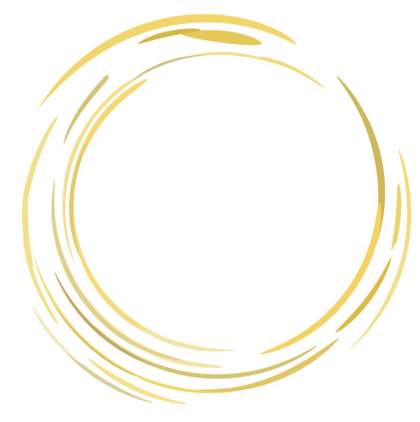 水彩圈金框。图片下载