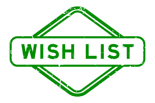 垃圾绿色愿望清单字橡胶印章白色背景图片下载