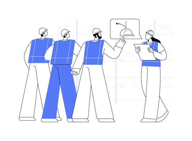 安全生产培训的抽象概念图片下载