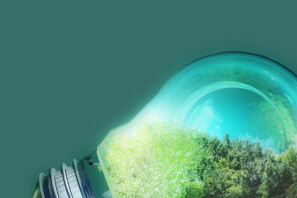 环保可再生能源背景。图片下载