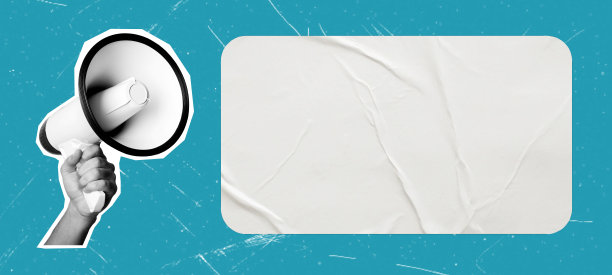 在互联网上表达自己的想法。现代设计，当代艺术拼贴。灵感、创意、时尚风格。图片下载