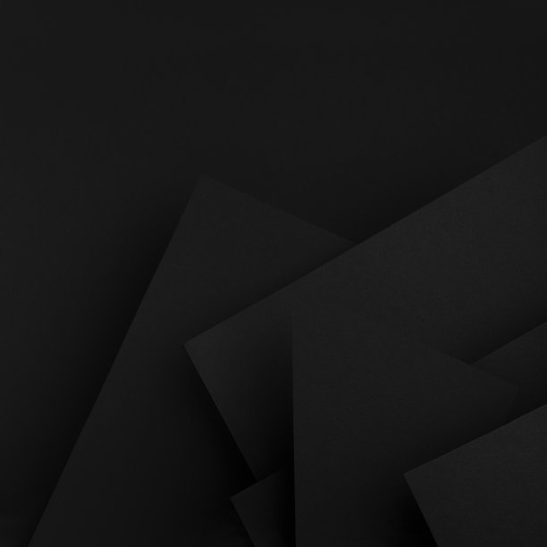 奢华的黑色抽象几何背景与角度，多边形和三角形的图案在当代极简主义风格，复制空间，边界，用于设计，文字，广告，传单，卡片，广场。图片下载