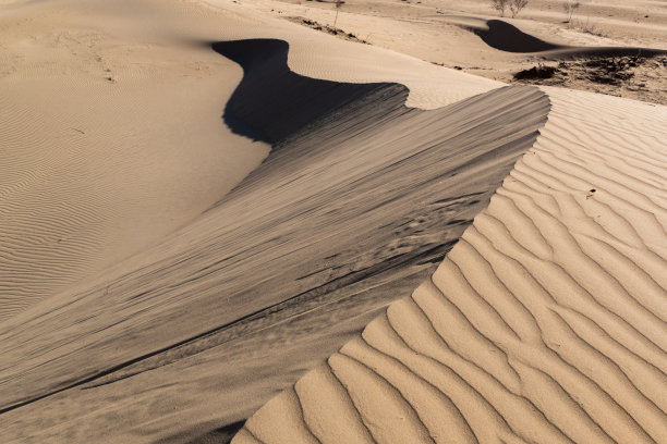 Elsen Tasarkhai或迷你戈壁，蒙古中部图片下载