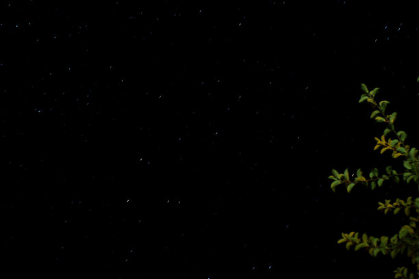 地球在夜空中旋转时的恒星图片下载