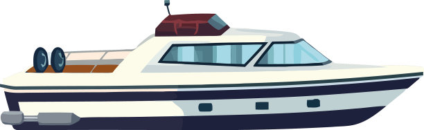 豪华游艇航行设计图片下载