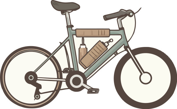 复古自行车设计图片下载