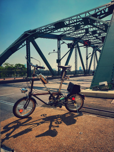 折叠自行车图片下载