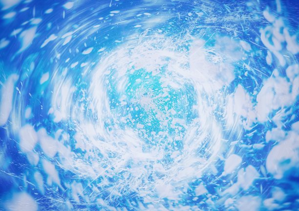 抽象的背景气泡在水下旋转图片下载