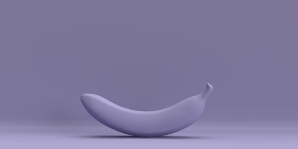 紫色香蕉背景，侧视图图片下载