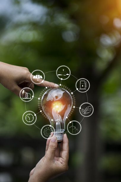 灯泡对抗自然，图标图片下载