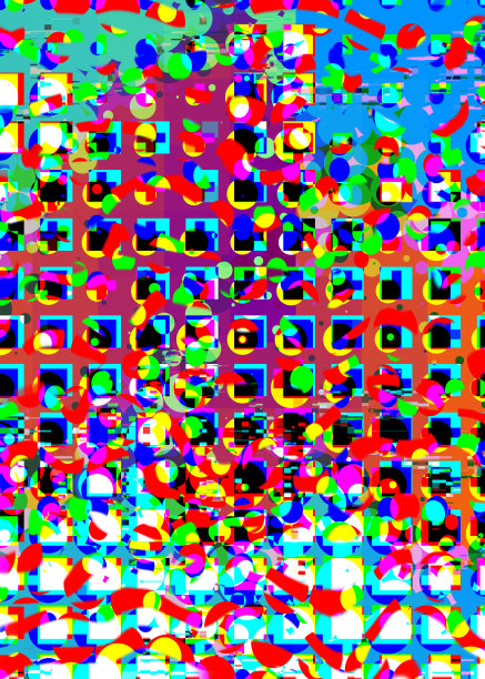 半色调故障的艺术背景。图片下载